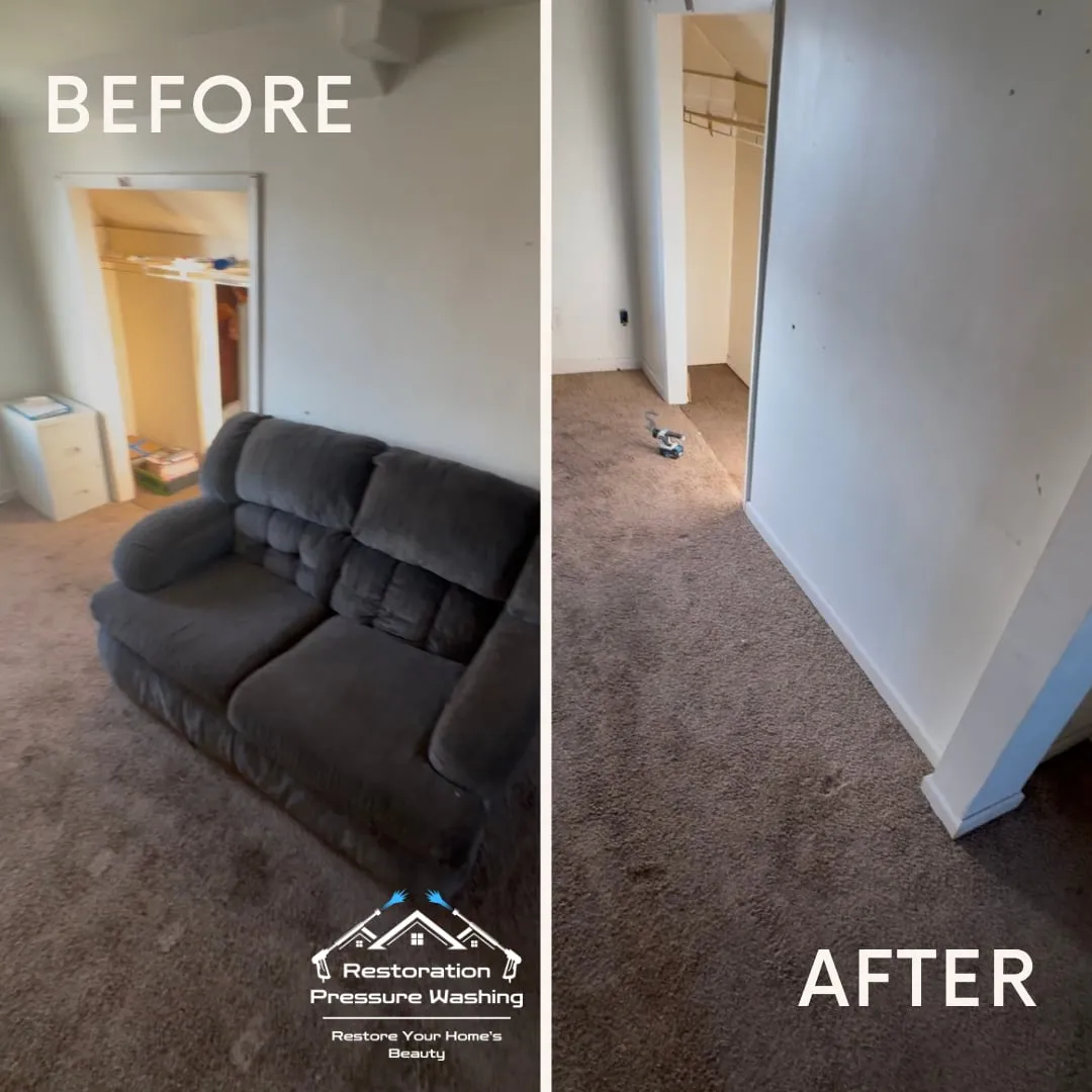 Room cleared out — junk removal before and after